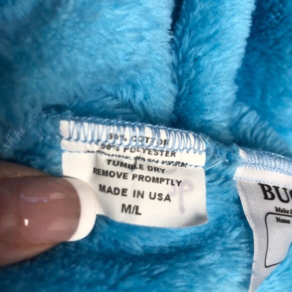 Buck and Buck Pajama Set Womens Size Medium Large Easy Dressing Fleece 2 Piece - Picture 7 of 11